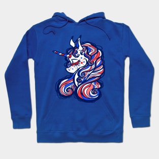 Star Spangled Unicorn Hoodie